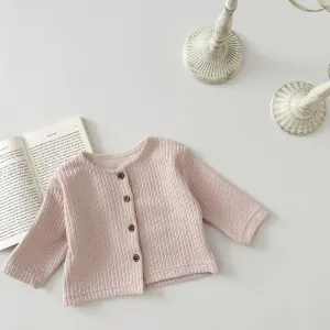 Girl's Button-Down Cardigan