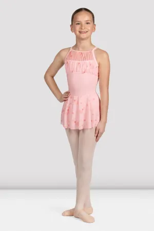 Girls Hazel Floral Camisole Skirted Leotard
