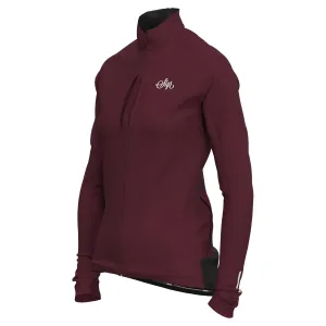 Gotlandsleden Tour Women's Deep Red Merino Softshell Jacket