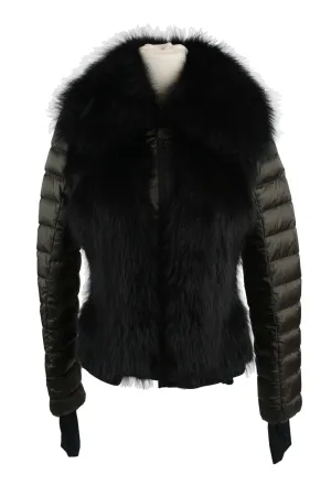 Grenoble Down Puffer Jacket W/ Fur Front