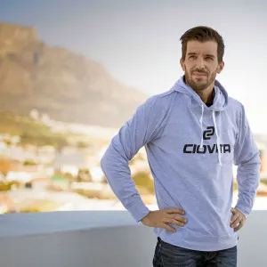 Grey Melange Lightweight Hoodie