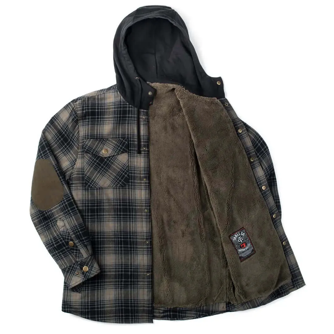 Grizzly Sherpa Lined Flannel Jacket