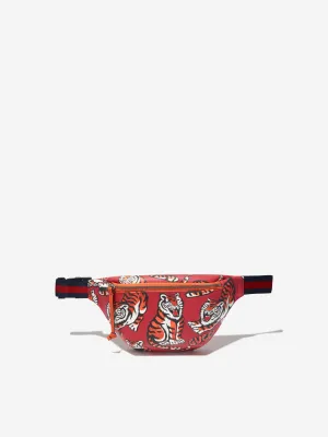 Gucci Kids Tiger Belt Bag in Red
