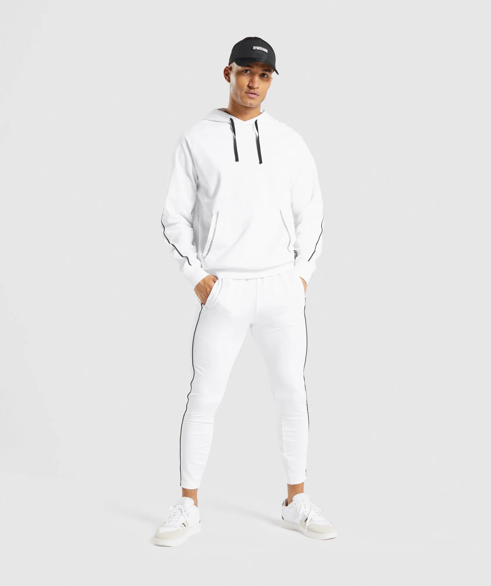 Gymshark Recess Joggers - White