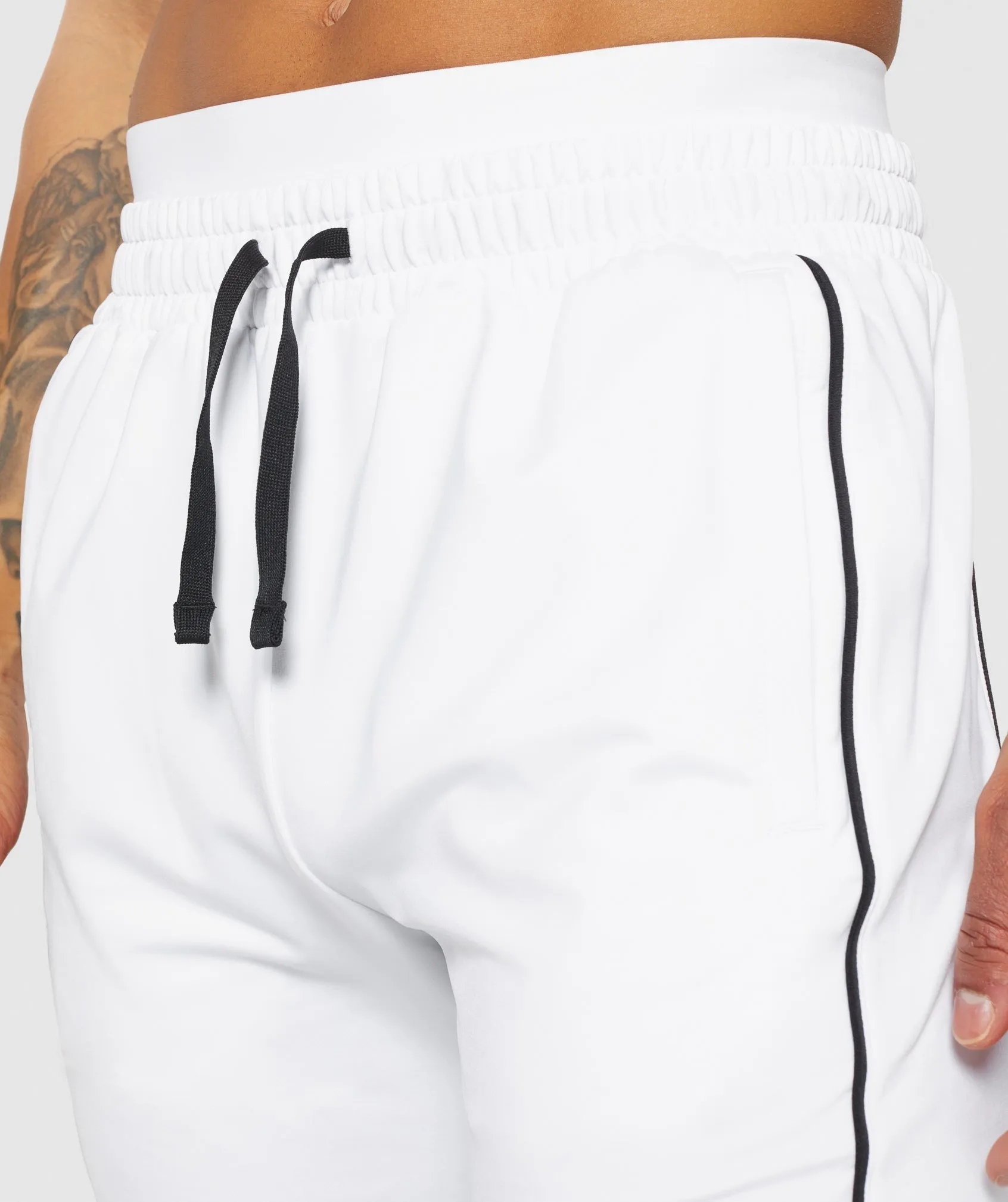 Gymshark Recess Joggers - White