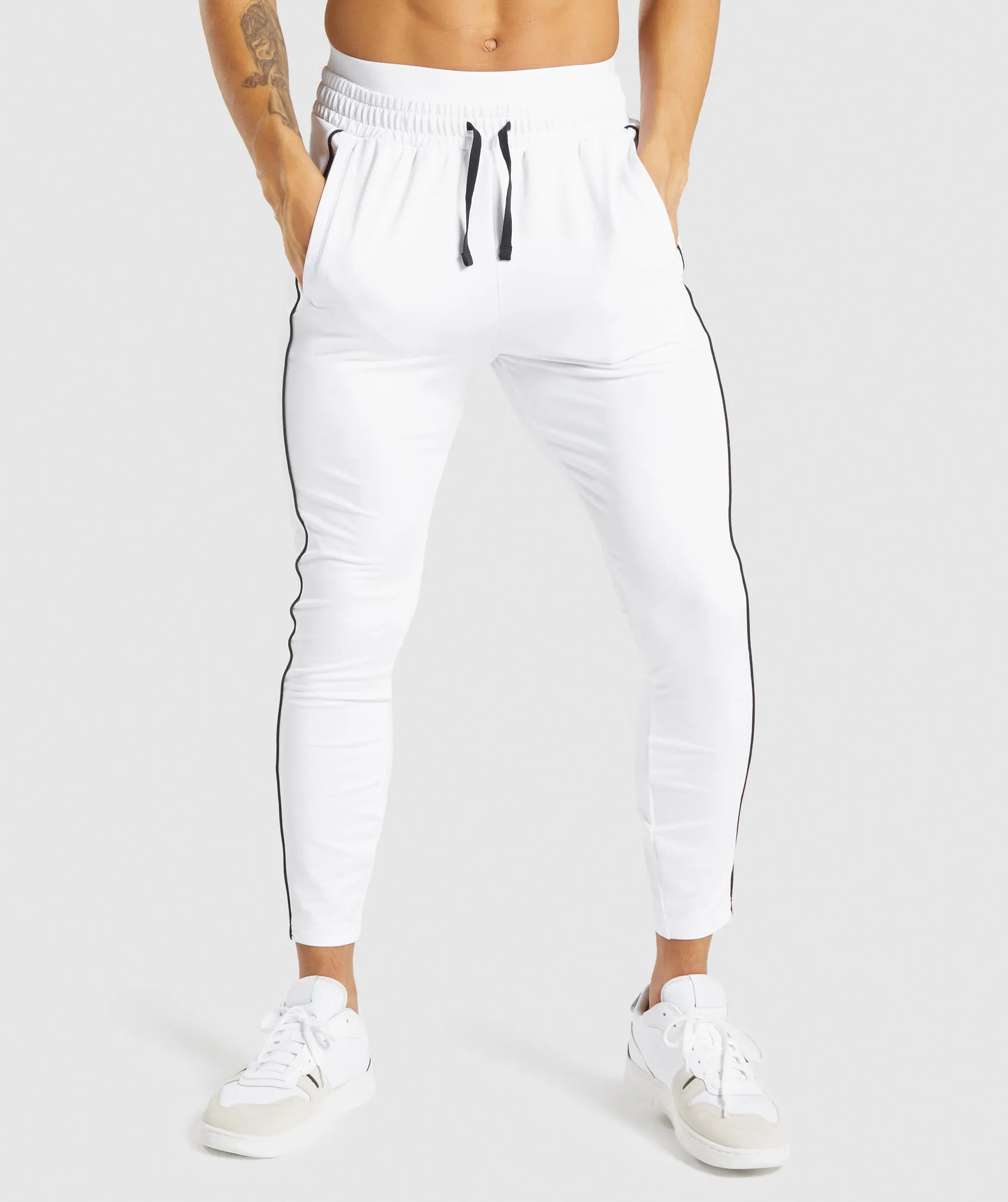 Gymshark Recess Joggers - White