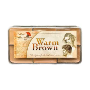 HAIR ILLUSTRATOR PALETTE - WARM BROWN