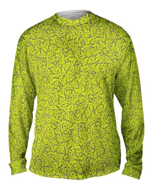 Halloween Skulls Green Purple