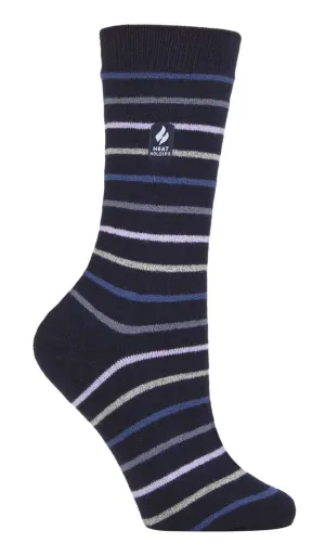 Heat Holders - Ladies Ultra Lite Socks (Navy (Riga))