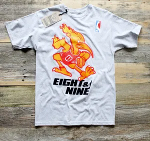 Heat x Canes Miami Mash-Up Tee Heather