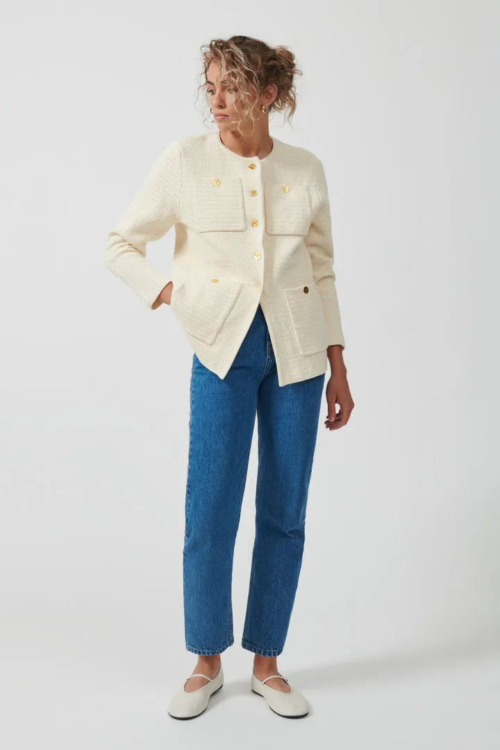 Helena Jacket - Ivory