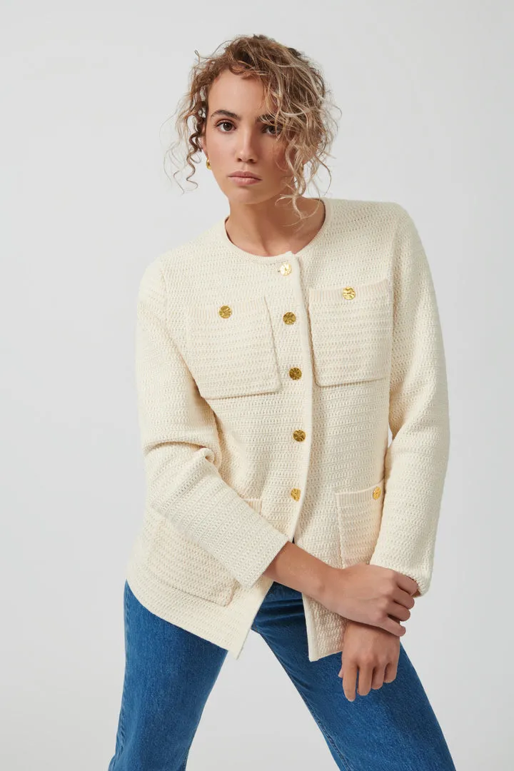 Helena Jacket - Ivory