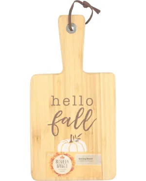 Hello Fall Serving Board