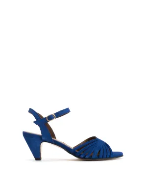 Hermine Calf suede Electric blue