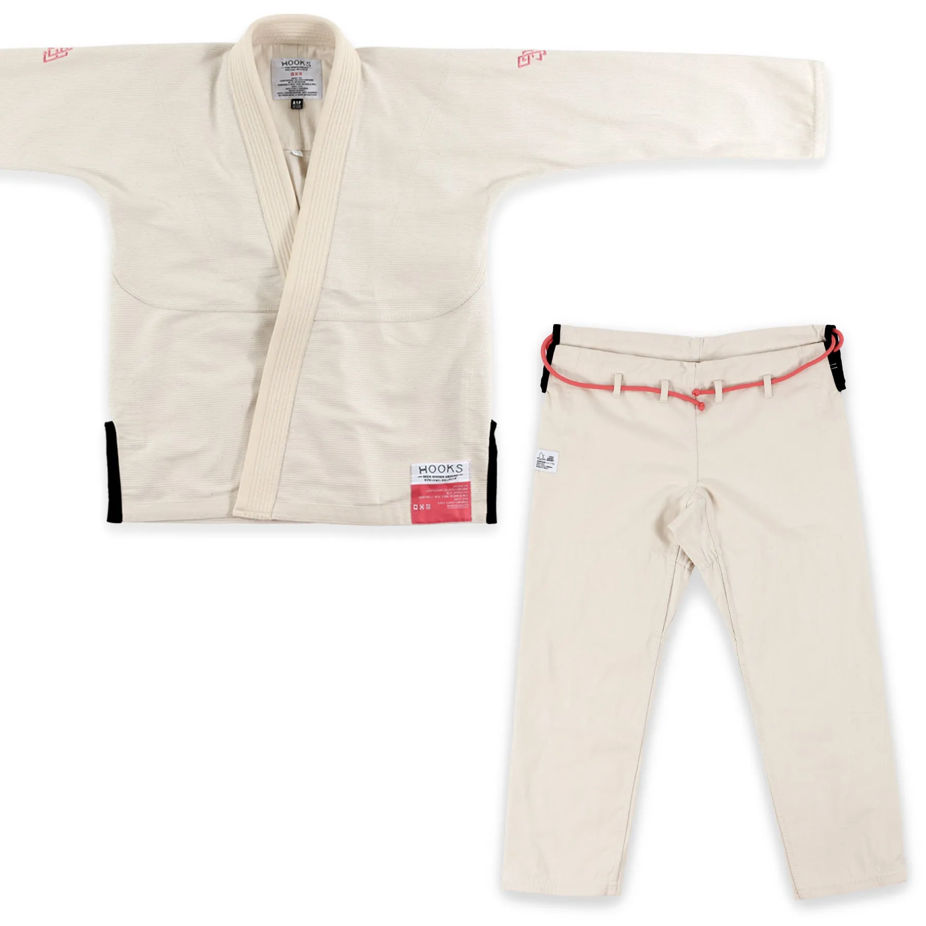 HOOKS V5 Jiu Jitsu Gi - Unbleached