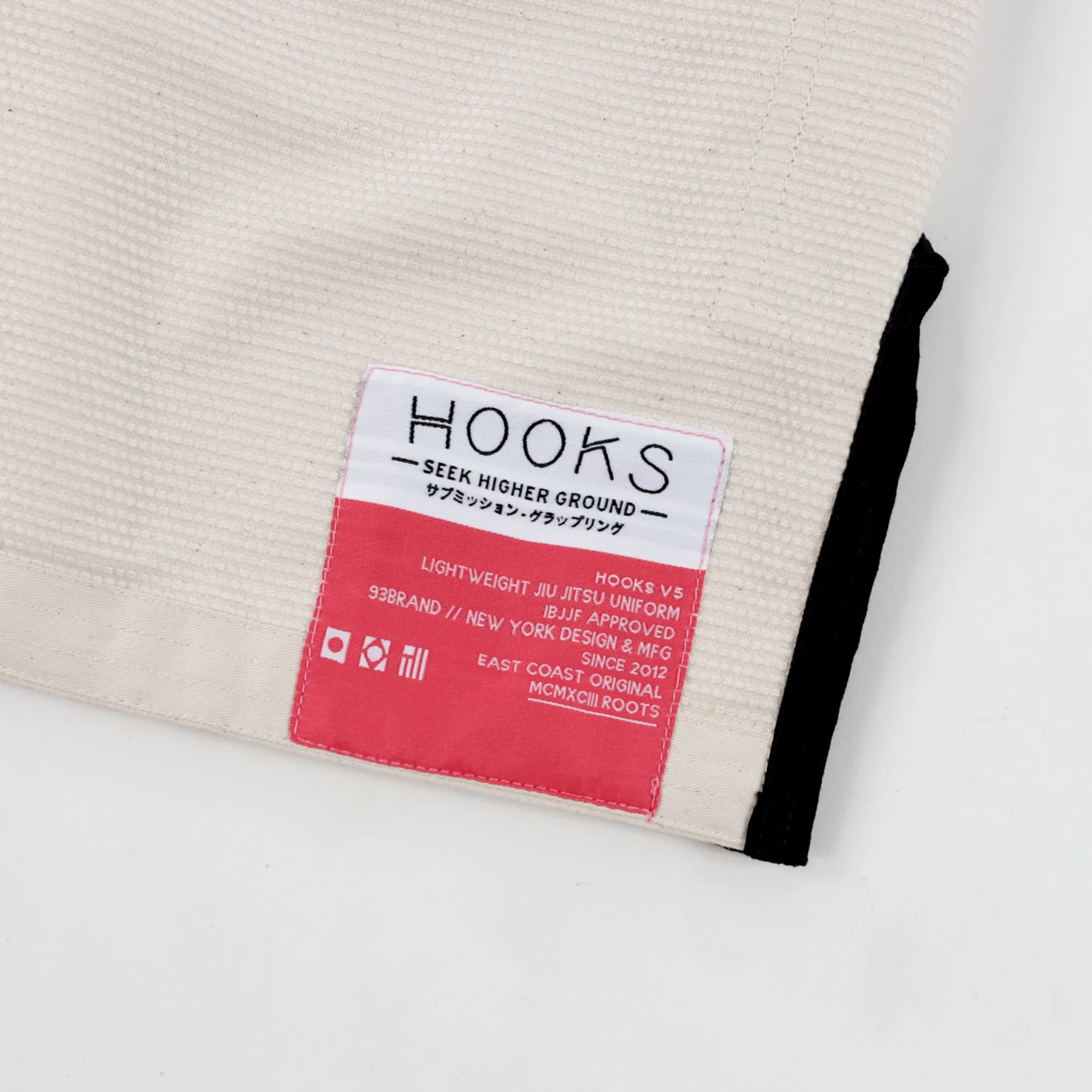 HOOKS V5 Jiu Jitsu Gi - Unbleached