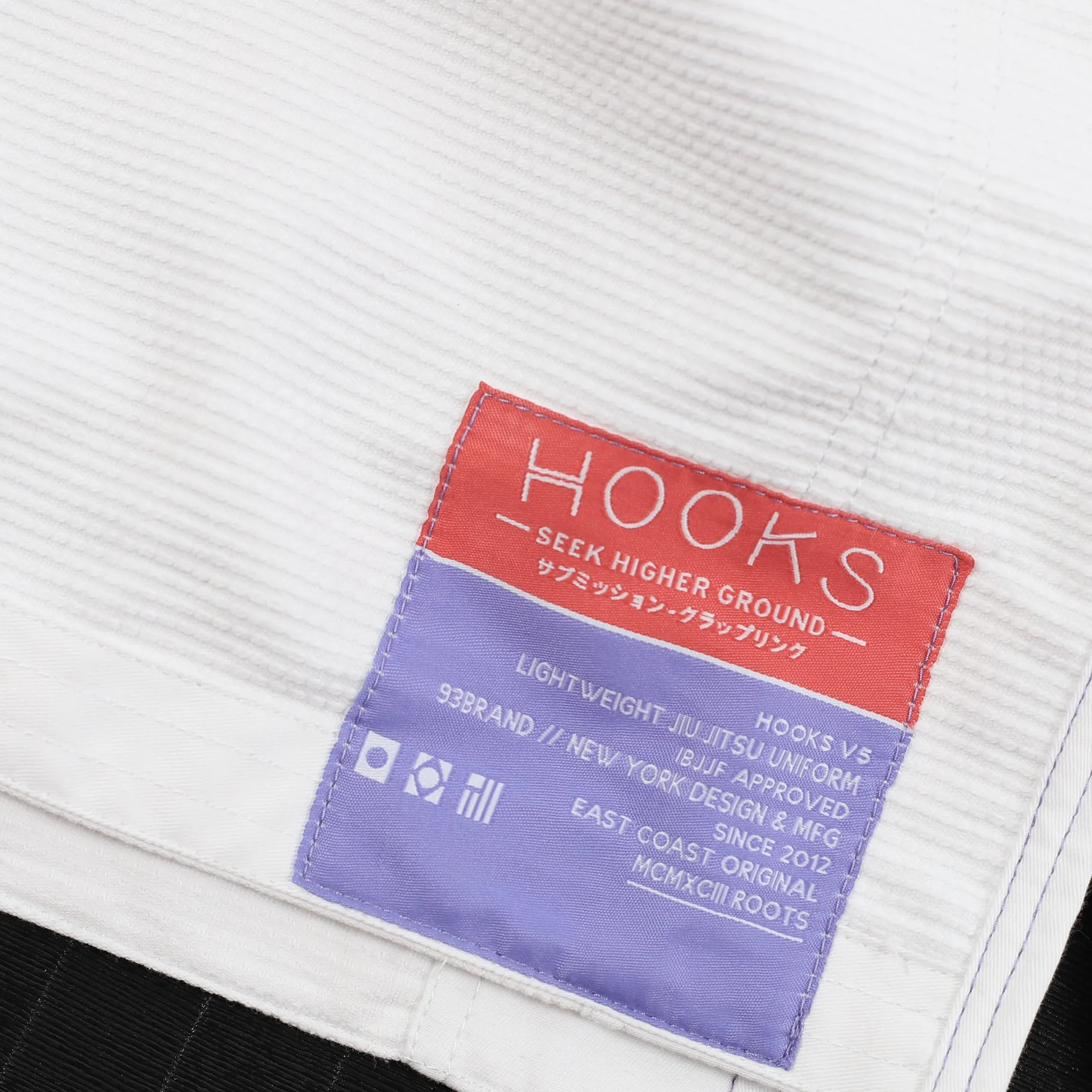 HOOKS V5 Jiu Jitsu Gi - White