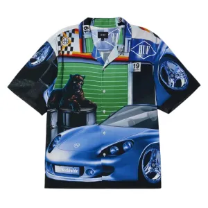 Huf Trophy Shortsleeve Resort Shirt - Multi