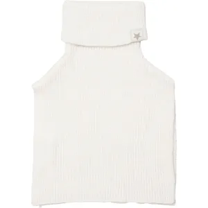 Huttelihut Neck Warmer Wool Knit Off-white