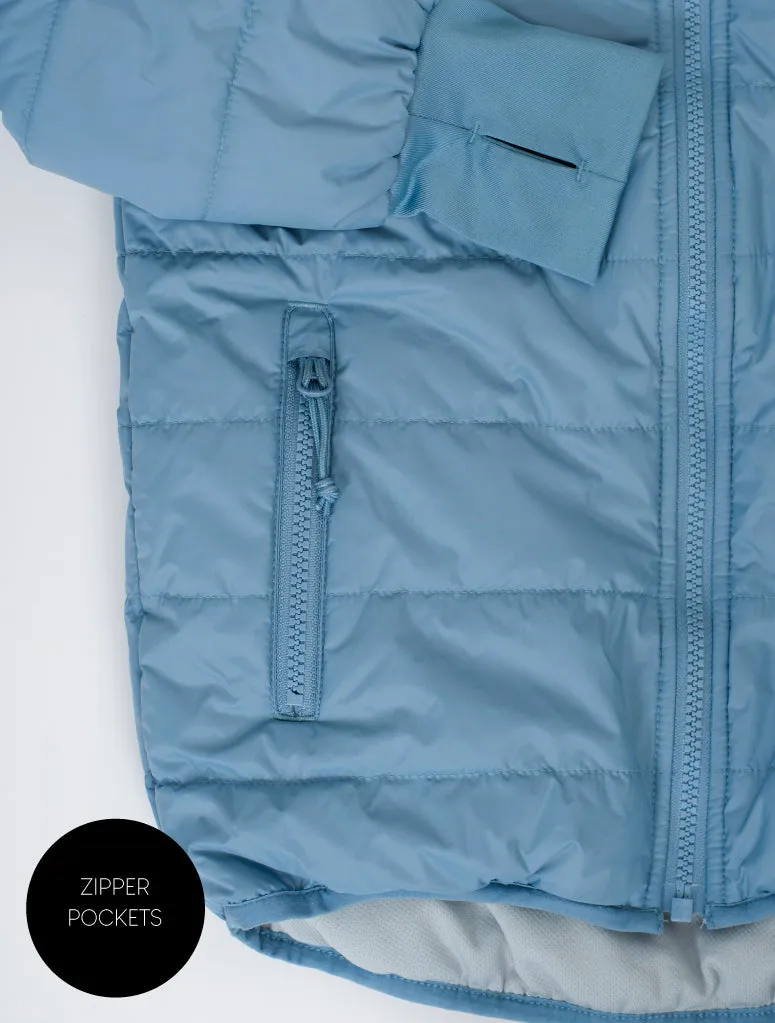 Hydracloud Puffer Jacket - Stone Blue