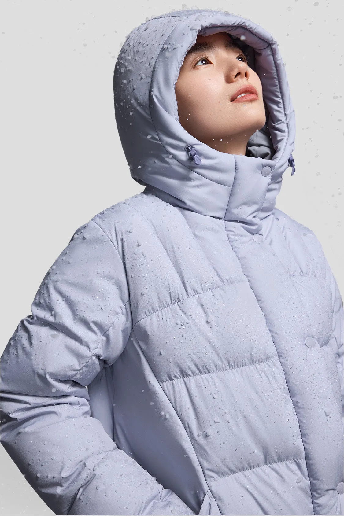 HydraGuard - Women's Regular Water-Repellent High-Warmth Down Jacket