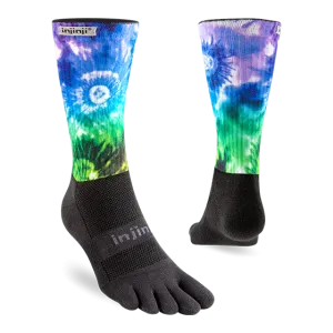 Injinji Spectrum Trail Courtney Dauwalter Crew Socks - Hardrock