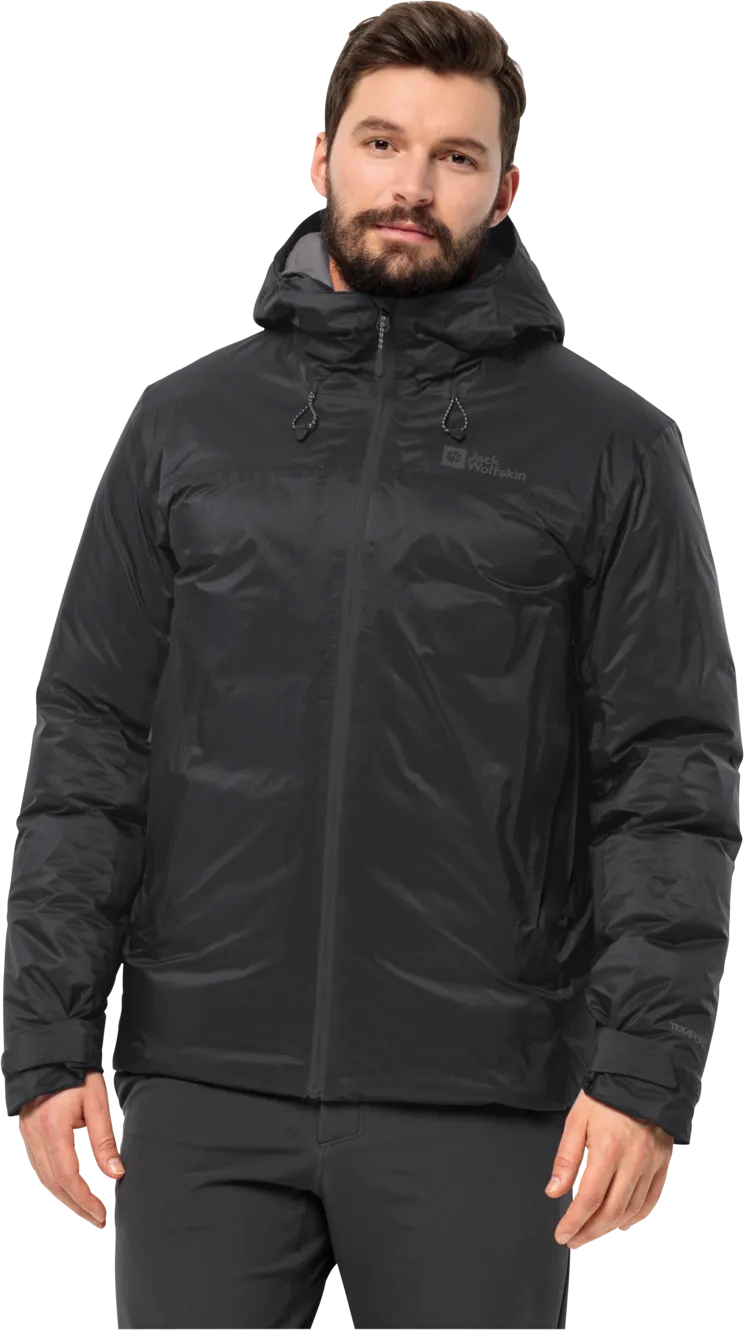 Jack Wolfskin Men&#x27;s Cyrox 2 Layer Down Jacket Black | Buy Jack Wolfskin Men&#x27;s Cyrox 2 Layer Down Jacket Black here | Outnorth