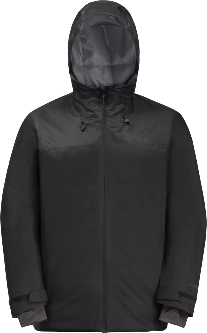 Jack Wolfskin Men&#x27;s Cyrox 2 Layer Down Jacket Black | Buy Jack Wolfskin Men&#x27;s Cyrox 2 Layer Down Jacket Black here | Outnorth