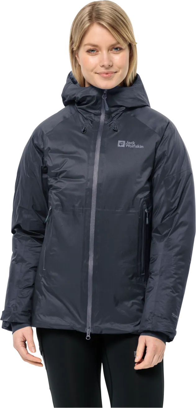 Jack Wolfskin Women&#x27;s Cyrox 2 Layer Down Jacket Graphite | Buy Jack Wolfskin Women&#x27;s Cyrox 2 Layer Down Jacket Graphite here | Outnorth