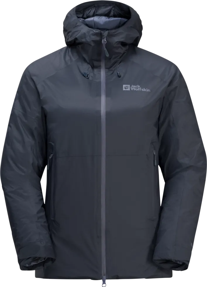 Jack Wolfskin Women&#x27;s Cyrox 2 Layer Down Jacket Graphite | Buy Jack Wolfskin Women&#x27;s Cyrox 2 Layer Down Jacket Graphite here | Outnorth