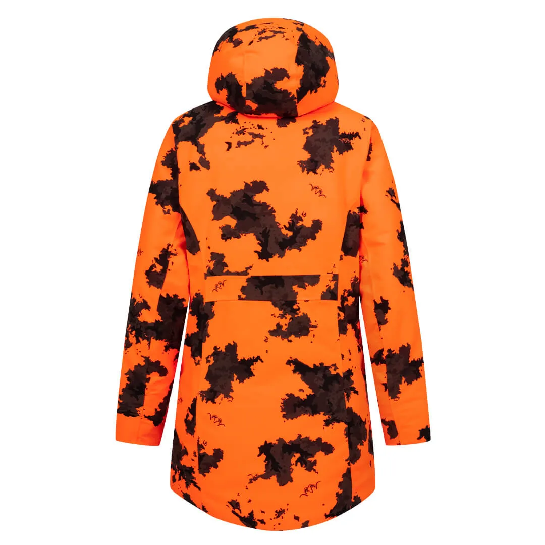 Janina Down Waterproof Jacket - Blaze Orange Camo by Blaser