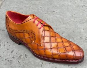 Jeffery West Theoden "Page" Burnish Leather Caramel