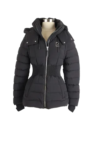 Juliette Synched Waist Down Puffer Jacket W/ Removable Sleeves