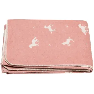 Juwel Kids Flannel Blanket - Horses Allover