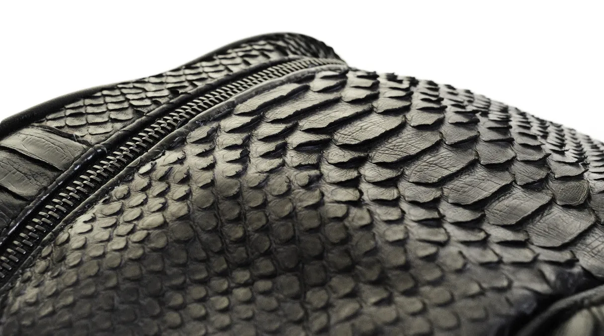 Kashani All Over Python Backpack