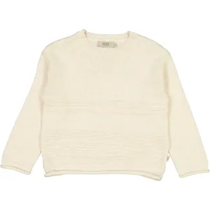 Knit Pullover Gunnar - cloud melange
