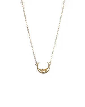 La Luna Pendant Necklace