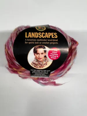Landscapes Wool-Blend Yarn by Lion Brand