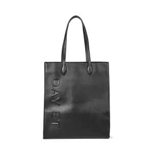 Large Cherie Faux Leather Tote Bag
