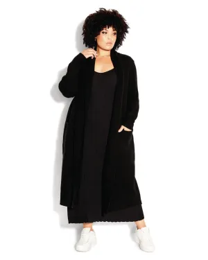 Luxe Knit Cardigan | Black