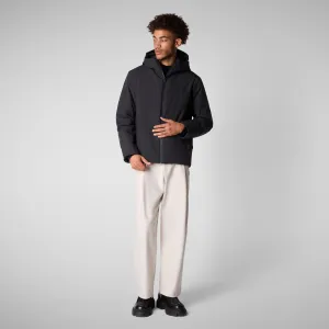 Man's animal free jacket Flynn in blue black