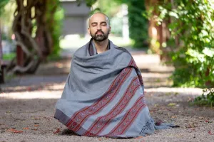 Meditation Shawl / Meditation Blanket / Prayer Shawl for Men Women (Truth)