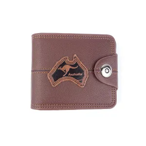 Mens Australian PU Leather Wallet