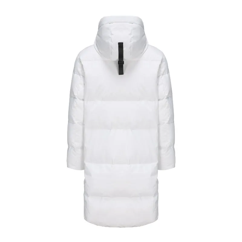 Men's Blanc Full Length Down Jacket