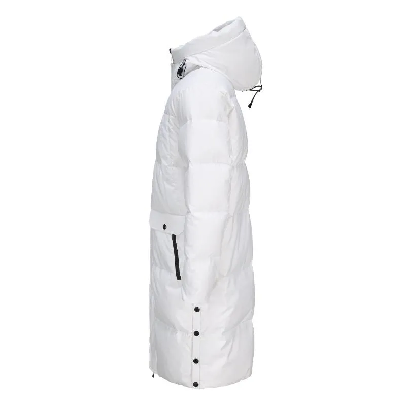 Men's Blanc Full Length Down Jacket