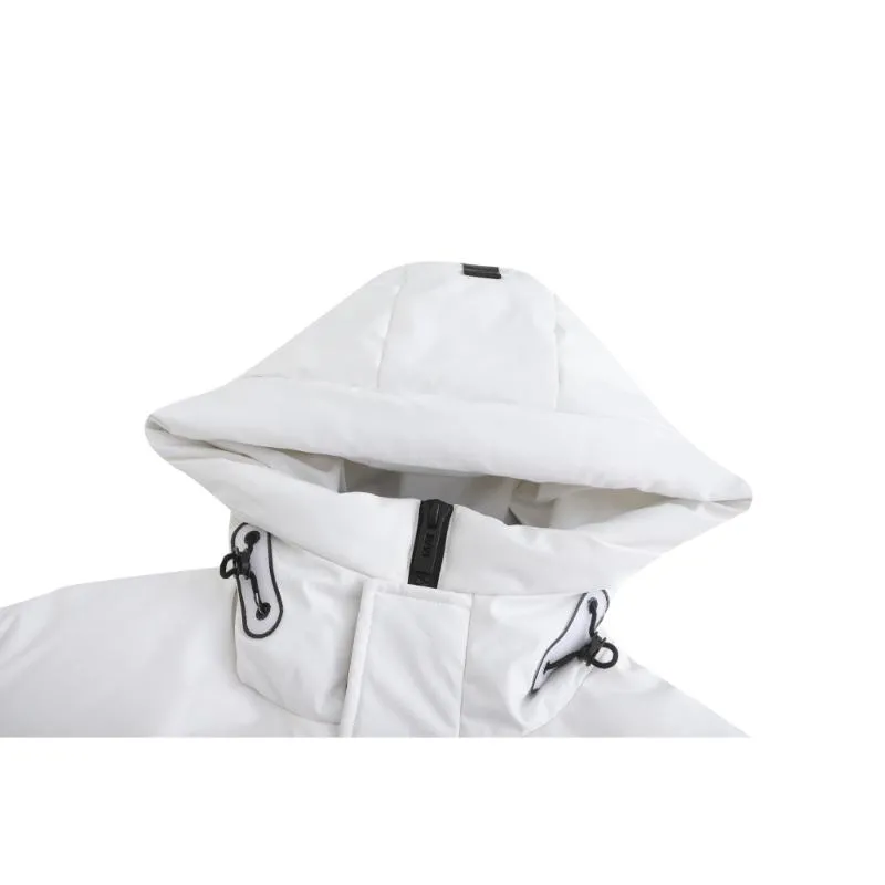 Men's Blanc Full Length Down Jacket