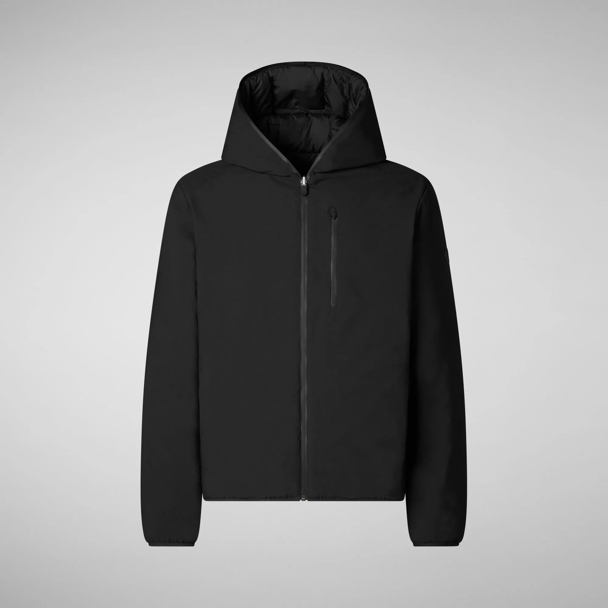 Men's  Hooded Jacket Ezra in Black