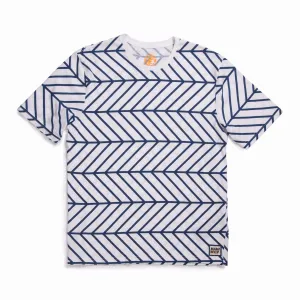 Mens Striped Chevron Tee