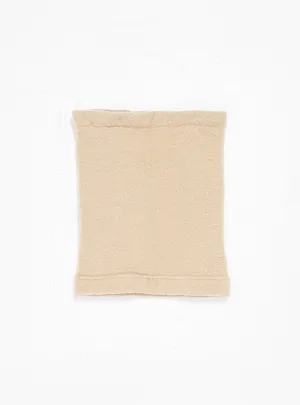 Merino Boucle Neck warmer Beige
