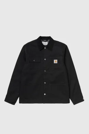 Michigan Coat - Black / Black Rigid 12oz